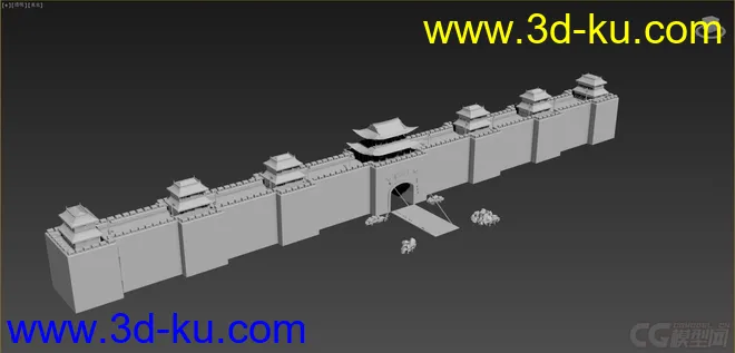 长安城墙模型的图片1