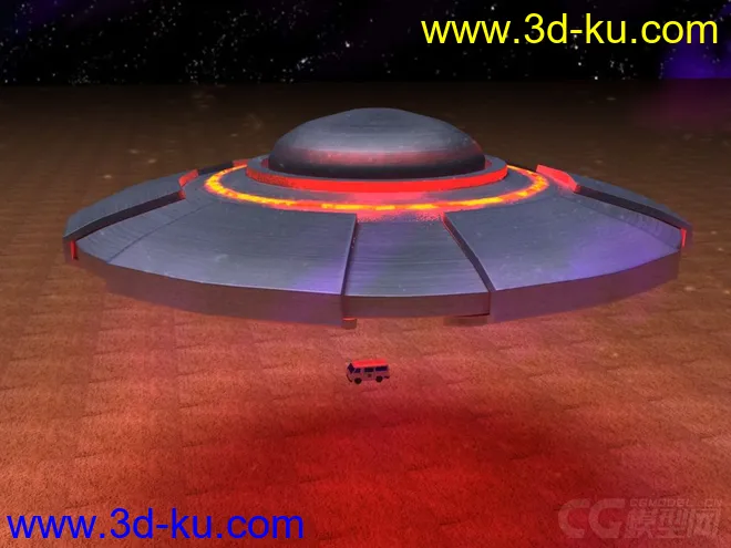 UFO飞碟模型的图片1