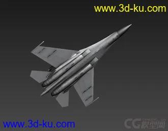 3D打印模型su-27  战斗机飞机 苏-27的图片