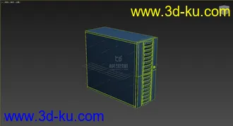 3D打印模型高精，写实，主机箱的图片