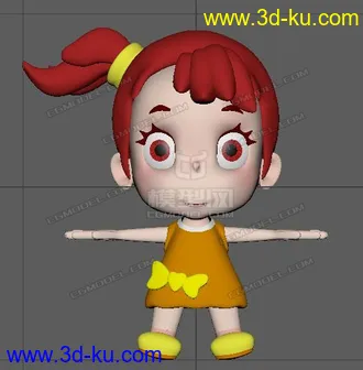 3D打印模型xiaonvhai的图片