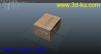 3D打印模型纸箱、包装盒的图片