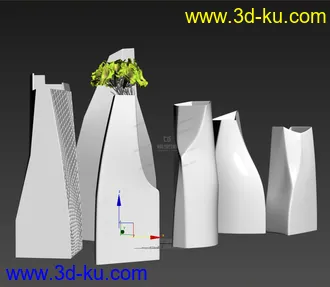 3D打印模型花瓶的图片