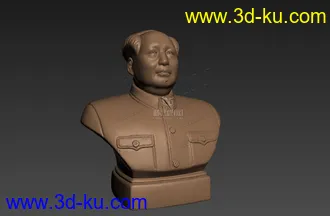 3D打印模型3D打印-毛泽东铜像-毛主席铜像的图片