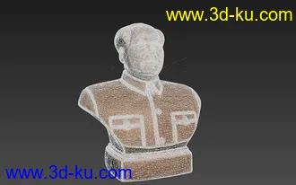 3D打印模型3D打印-毛泽东铜像-毛主席铜像的图片