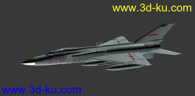 歼8战斗飞机模型的图片1