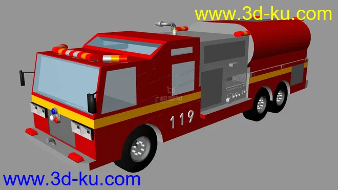 常见消防车   7辆模型的图片2