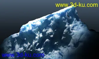 3D打印模型免费-冰山-冰块-北极的图片