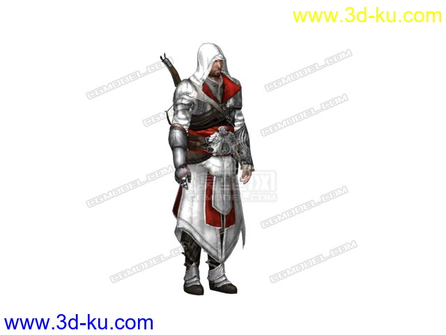 刺客信条2 Ezio高端精模模型的图片1