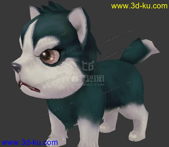 [3D资源] ·【吞食天地3 OL】小狗模型的图片1