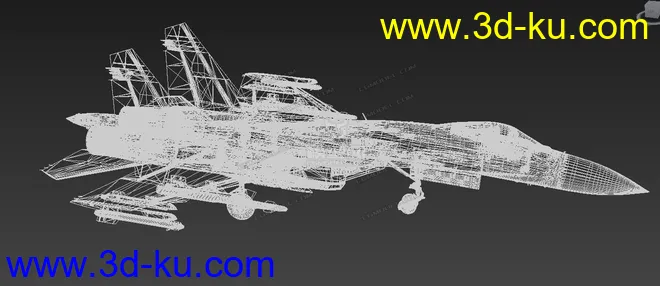 SU-27 精细模型的图片2