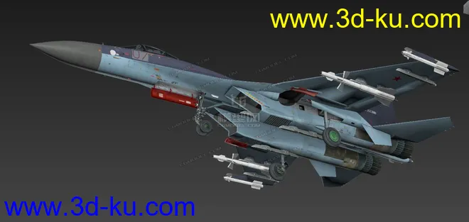 SU-27 精细模型的图片3