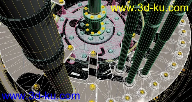 核反应堆核心模型的图片1