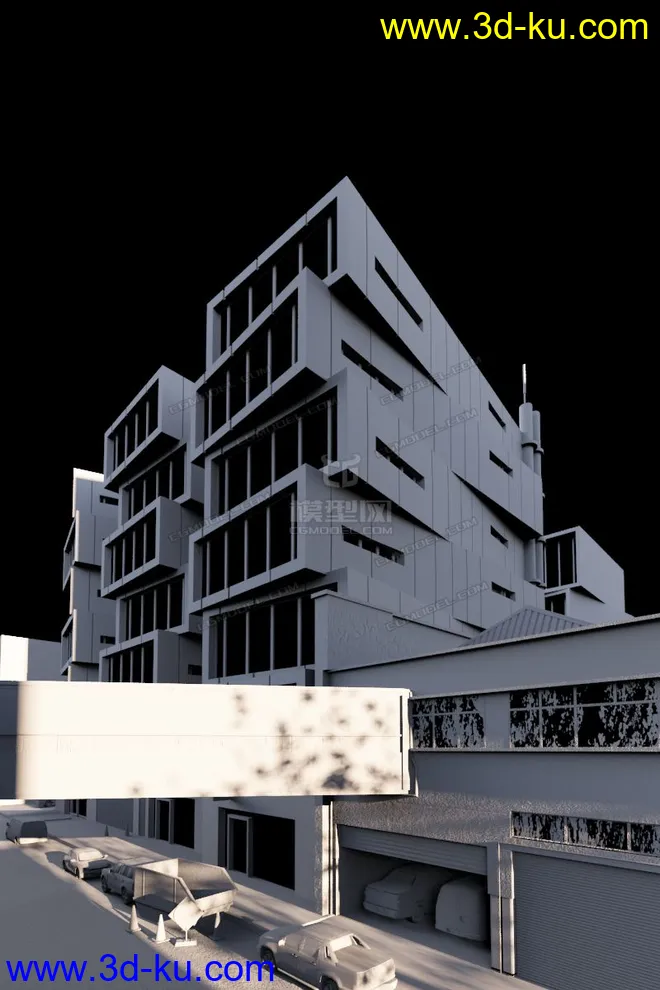 分享一个超写实的建筑表现模型的图片2