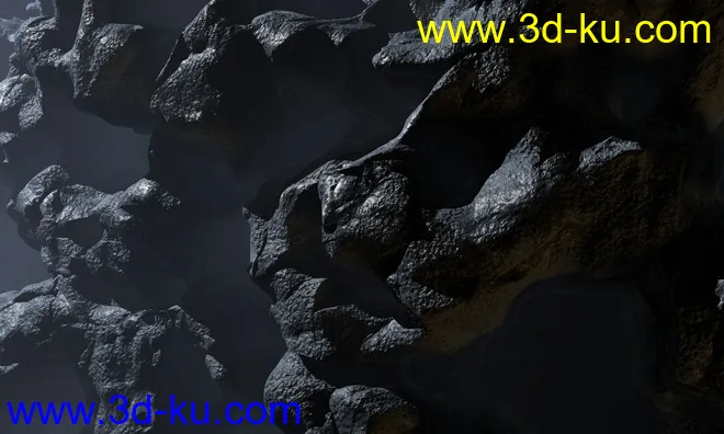 石头-火山岩-岩石-山洞-隧道模型的图片2
