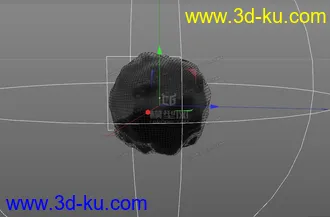 3D打印模型太空陨石 meteorolite  C4D的图片