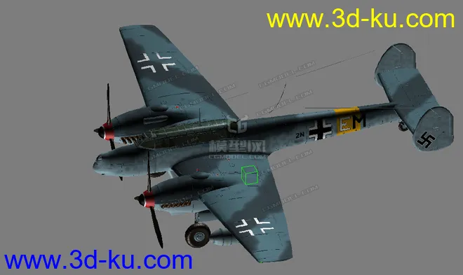 二战德国名机 BF-110G2模型的图片2
