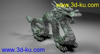 <搬运-原3D溜溜网>中式龙模型的图片