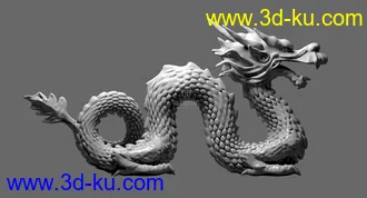 <搬运-原3D溜溜网>中式龙模型的图片