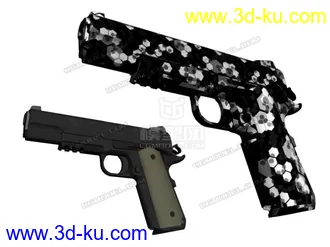 M1911现代 BF4破解模型的图片