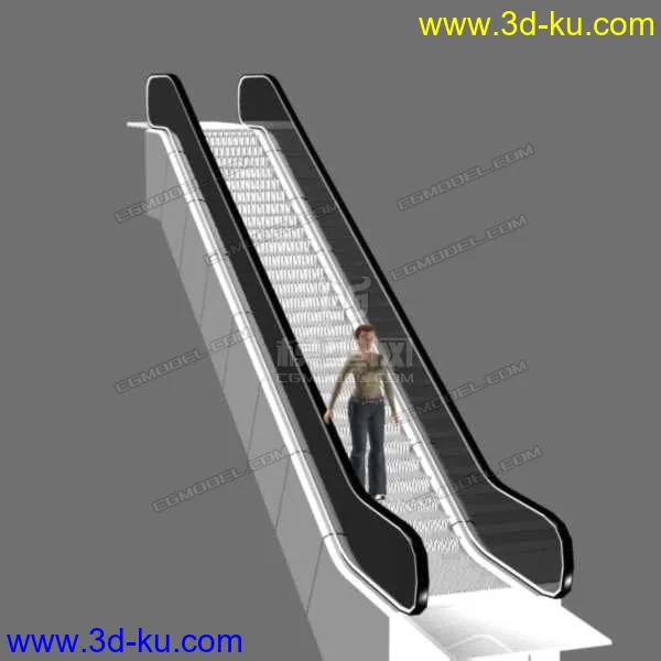 乘坐电动扶梯-下行模型的图片2