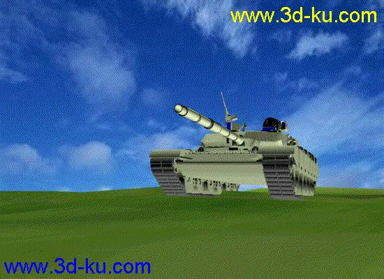 做了一段坦克动画模型的图片1