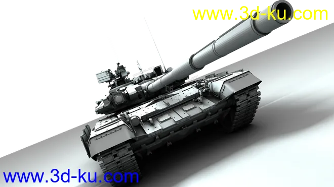 雄壮威武滴T90坦克模型的图片1