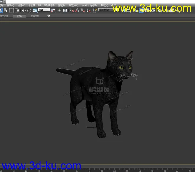 黑猫 black cat模型的图片2