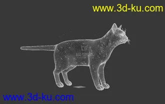 3D打印模型黑猫 black cat的图片