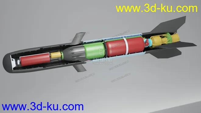 制导导弹模型的图片1