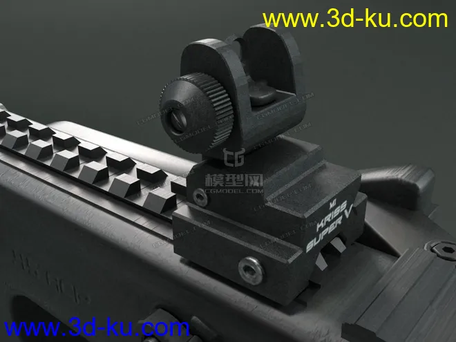 冲锋枪  KRISS  步枪  子弹盒模型的图片2