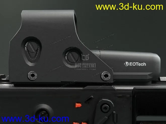 冲锋枪  KRISS  步枪  子弹盒模型的图片3
