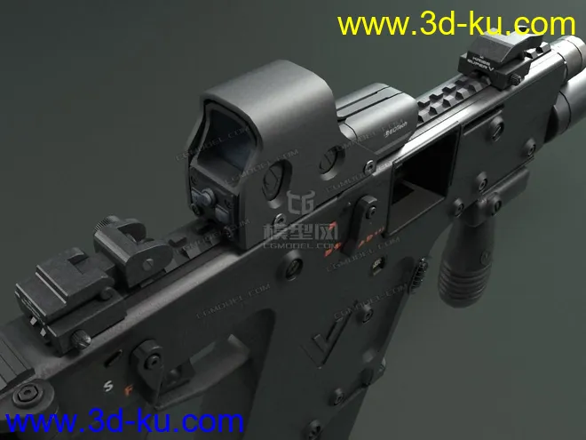冲锋枪  KRISS  步枪  子弹盒模型的图片9