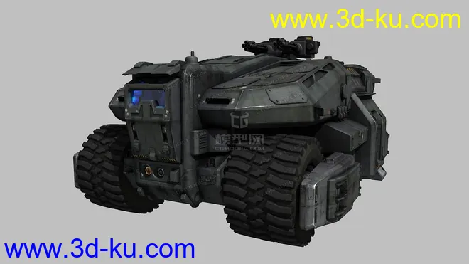 科幻坦克 重型坦克 巨型坦克模型的图片2
