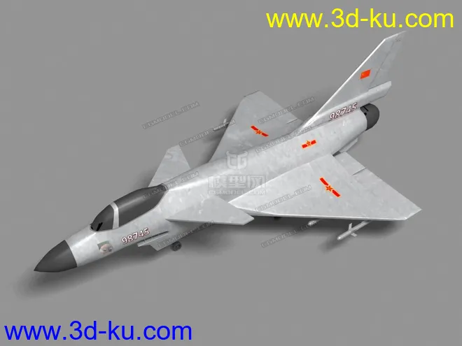 中国 歼10A 战斗机模型的图片1