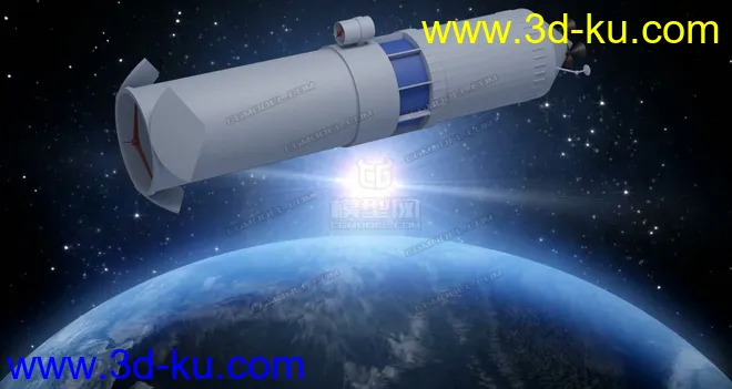 反卫星激光导弹模型的图片1