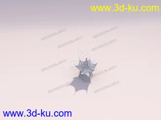 3D打印模型古代建筑之六角亭的图片