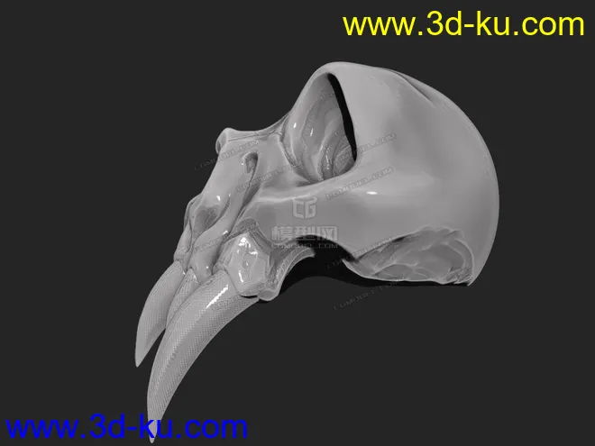 Q版兽骨模型的图片3