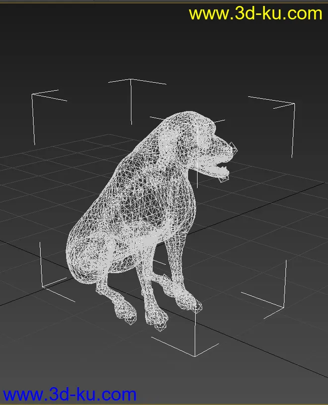 狗 模型下载 FBX 动画的图片4