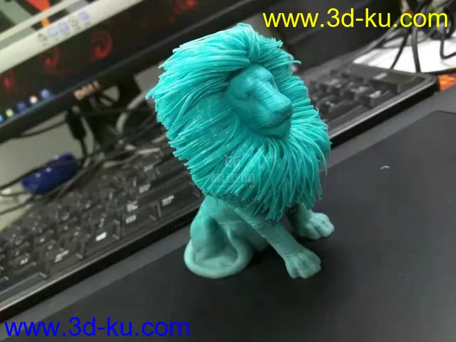 STL格式的3D打印狮子模型下载（附多个玩家晒图）的图片15