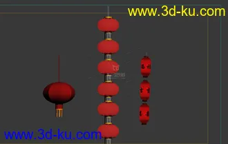 3D打印模型灯笼-带动画免费分享的图片