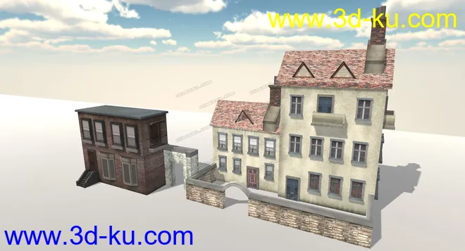 背景房屋模型的图片1