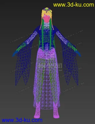 3D打印模型天刀 圣绣.素问的图片