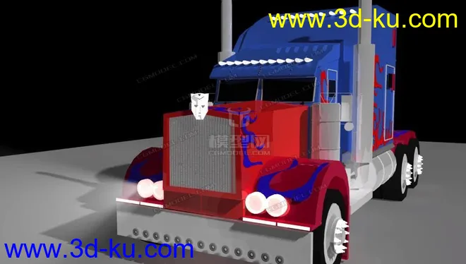 变形金刚卡车头模型的图片1