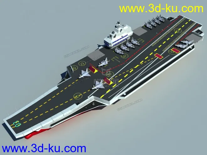 中国航母天津号模型的图片1