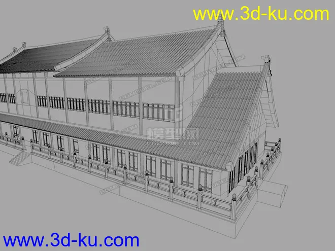 古建筑之太湖古建模型的图片9