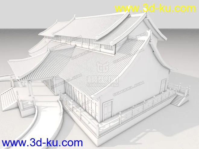 古建筑之太湖古建模型的图片12