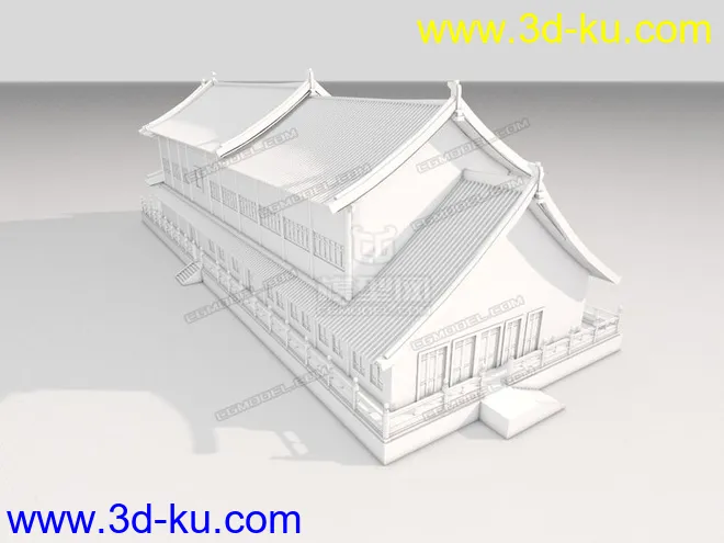 古建筑之太湖古建模型的图片15