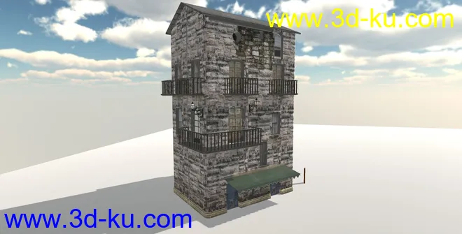 楼房模型的图片1