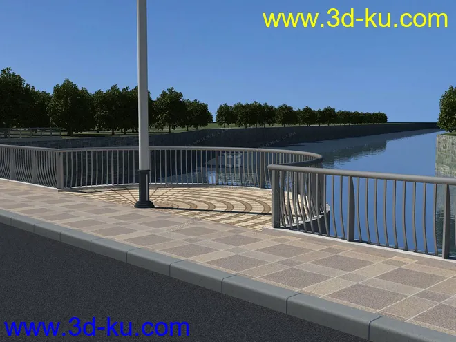 场景 模型下载  max  各种桥 斜拉桥 拱桥的图片13